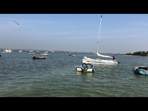 Crabbing on Mersea Island