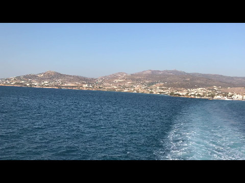 Ferry crossing to Antiparos