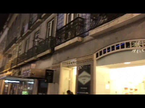 Festive Atmosphere in Chiado, Lisbon