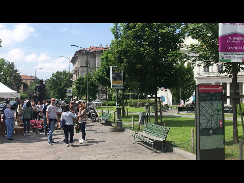 Sunny Milan, May 2018