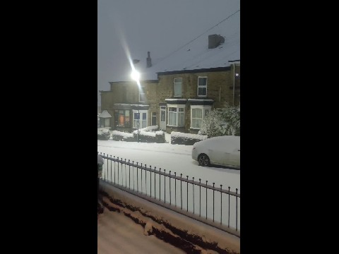 Snow in Sheffield