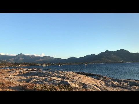 Sunset in Corsica