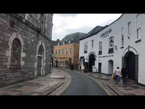 A Walk along the Barbican in Plymouth