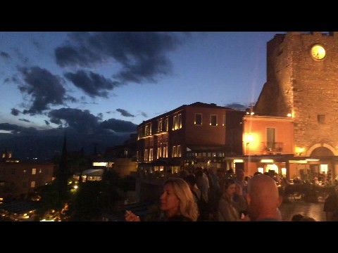 Etna sunset, Taormina