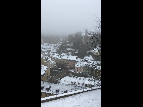 Snowy Luxembourg
