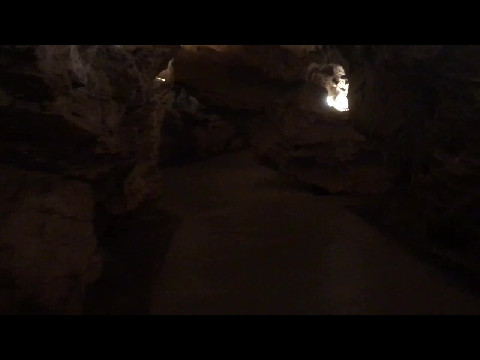 Inside Gough’s Cave at Cheddar Gorge