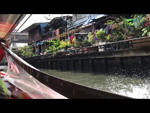 Bangkok Canal Ride