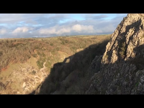 Cheddar Gorge Clifftop Walk, Somerset, UK