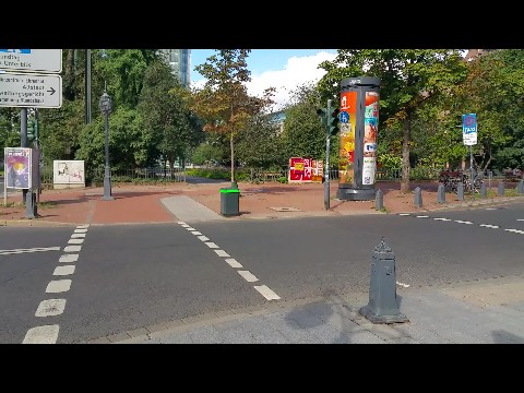 Königsallee, Düsseldorf August 2020