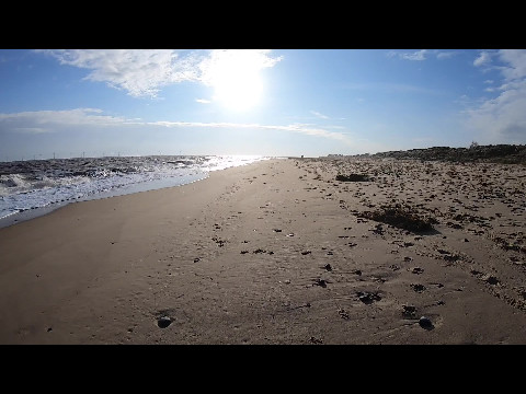 Hopton beach walk