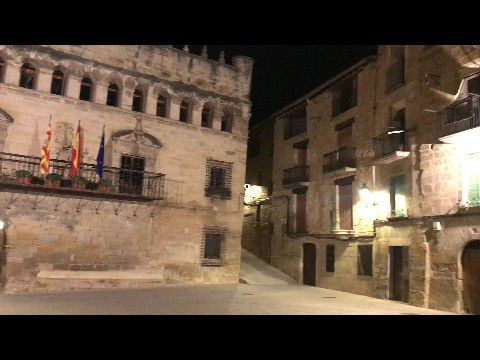 Spanish town, Summer evening