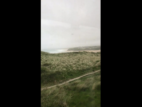 Coastal Train Journey to St Ives