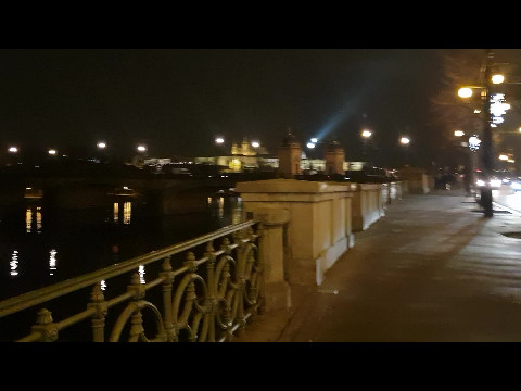Riverside walk in Prague