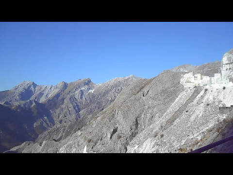 Marble quarries in Versilia