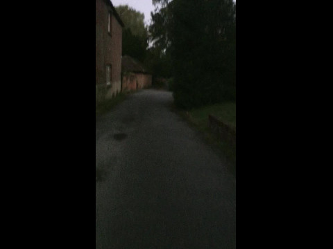 Early morning stroll through Hertford Castle grounds